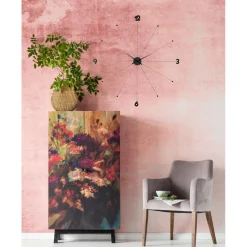 KARE Design Horloges Murales|Horloge Murale Like Umbrella Noire