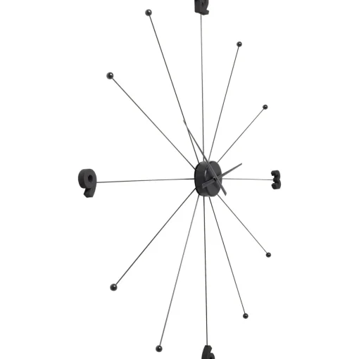 KARE Design Horloges Murales|Horloge Murale Like Umbrella Noire