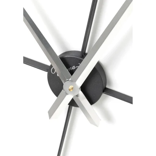 KARE Design Horloges Murales|Horloge Murale Nevio Argente O95Cm