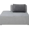 KARE Design Éléments De Canapés|Infinity Éléments Meridienne Gauche Semi Gris