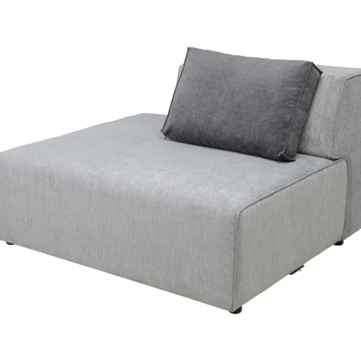 KARE Design Éléments De Canapés|Infinity Éléments Meridienne Gauche Semi Gris