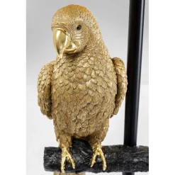 KARE Design Lampadaires|Lampadaire Animal Parrot Dore 176Cm