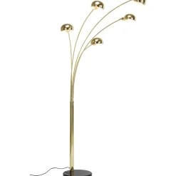 KARE Design Lampadaires|Lampadaire Five Fingers Laiton