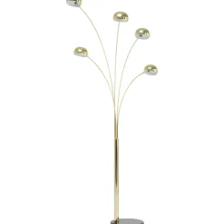 KARE Design Lampadaires|Lampadaire Five Fingers Laiton