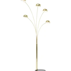 KARE Design Lampadaires|Lampadaire Five Fingers Laiton