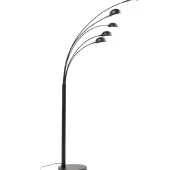 KARE Design Lampadaires|Lampadaire Five Fingers Noir Mat