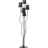 KARE Design Lampadaires|Lampadaire Flexible Noir Cinque