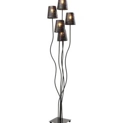 KARE Design Lampadaires|Lampadaire Flexible Noir Cinque