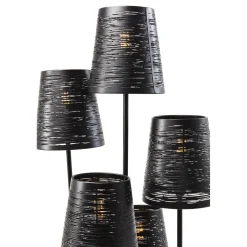 KARE Design Lampadaires|Lampadaire Flexible Noir Cinque