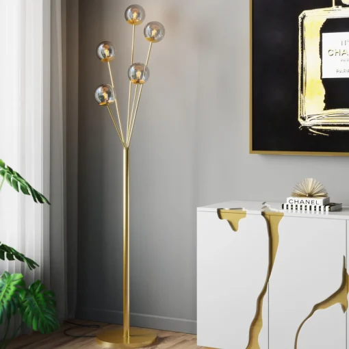 KARE Design Lampadaires|Lampadaire Talea Dore 156Cm