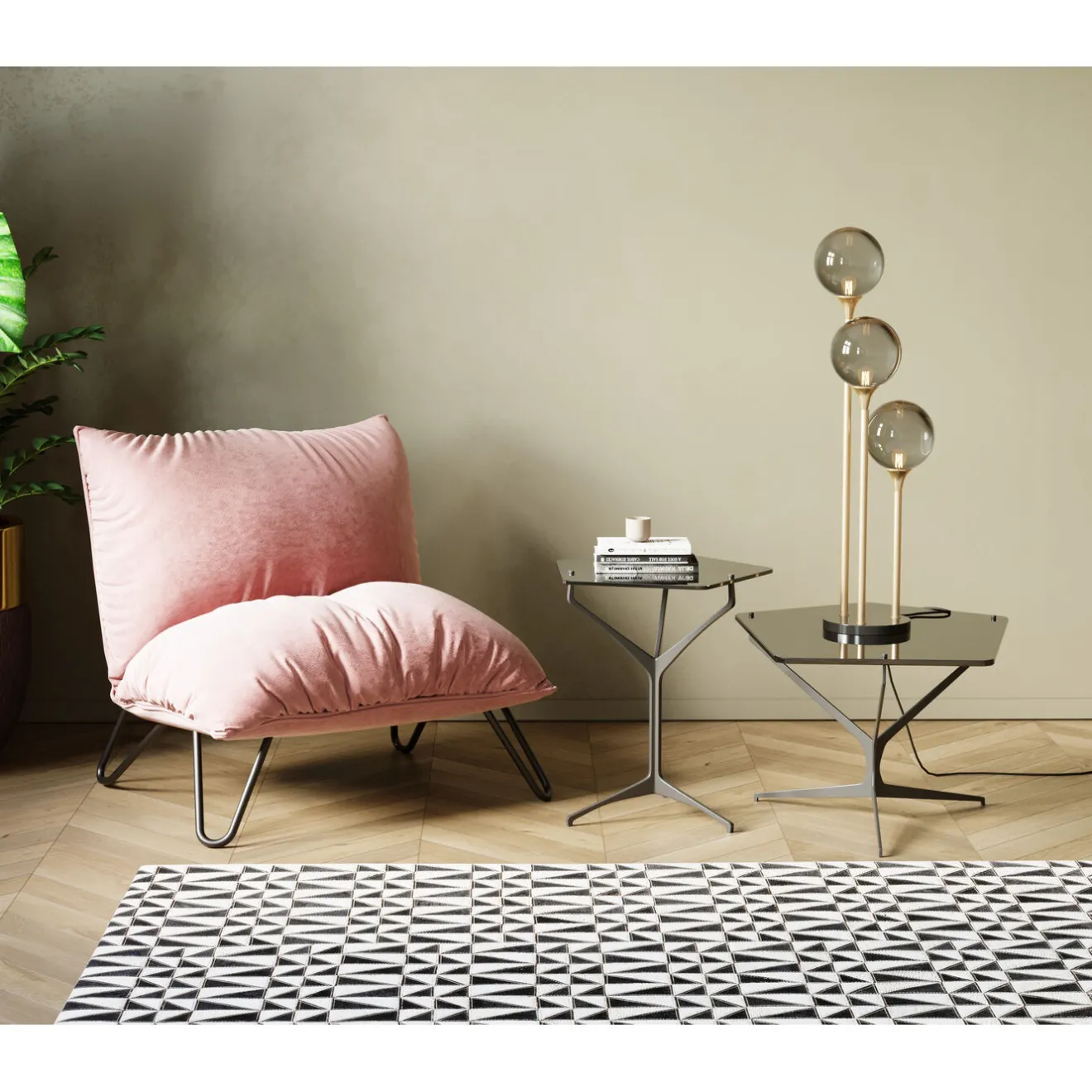 KARE Design Lampes De Table|Lampe A Poser Al Capone Tre