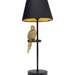 KARE Design Lampes De Table|Lampe A Poser Animal Parrot Dore 56Cm