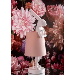 KARE Design Lampes De Table|Lampe A Poser Animal Rabbit Blanc 68Cm