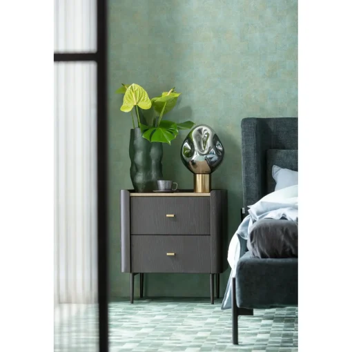 KARE Design Lampes De Table|Lampe A Poser Dough Argente 38Cm