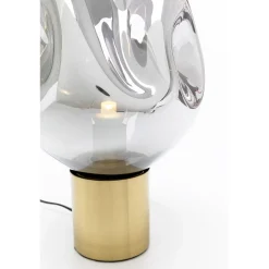 KARE Design Lampes De Table|Lampe A Poser Dough Argente 38Cm