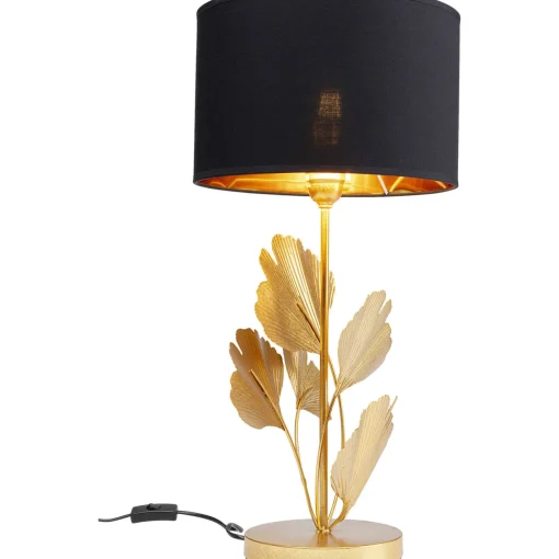 KARE Design Lampes De Table|Lampe A Poser Flores Dore 62Cm