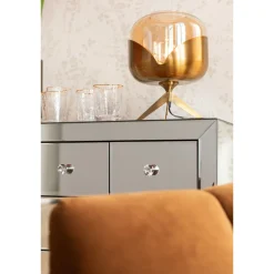 KARE Design Lampes De Table|Lampe A Poser Golden Goblet Ball