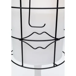 KARE Design Lampes De Table|Lampe A Poser Grid Face Blanc 60Cm