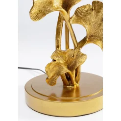 KARE Design Lampes De Table|Lampe A Poser Leaf Dore 69Cm