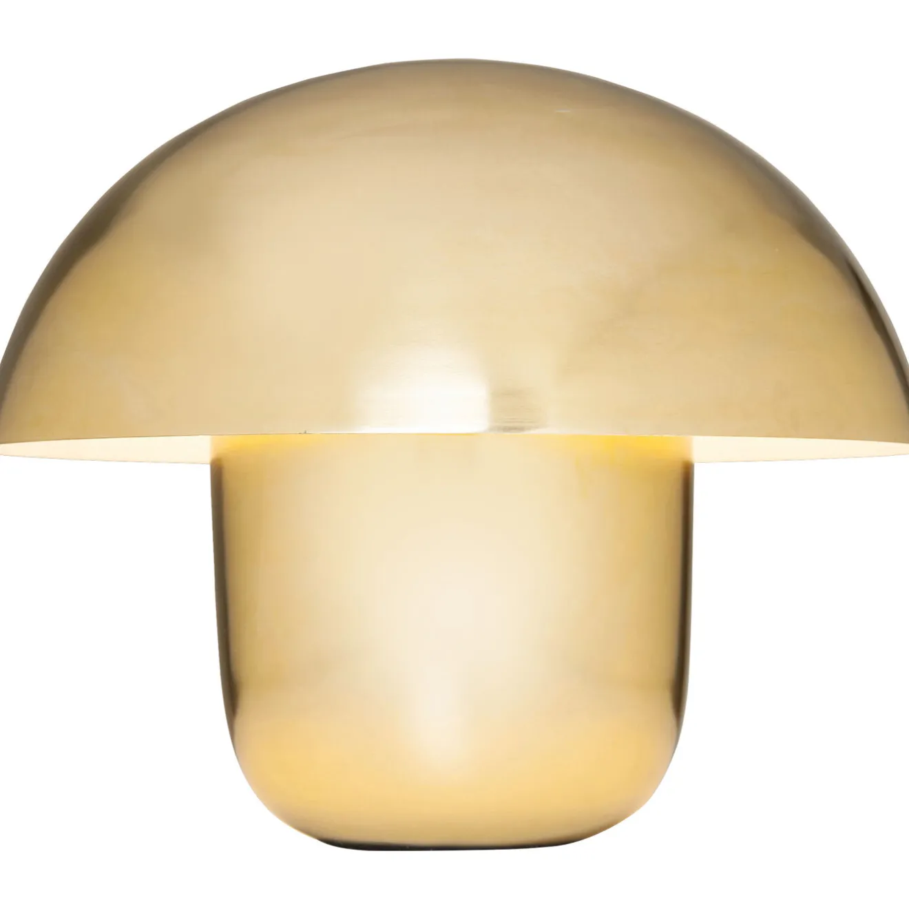 KARE Design Lampes De Table|Lampe A Poser Mushroom Laiton