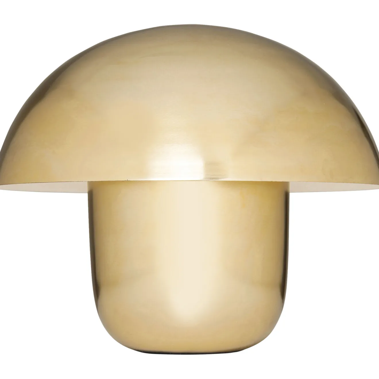 KARE Design Lampes De Table|Lampe A Poser Mushroom Laiton