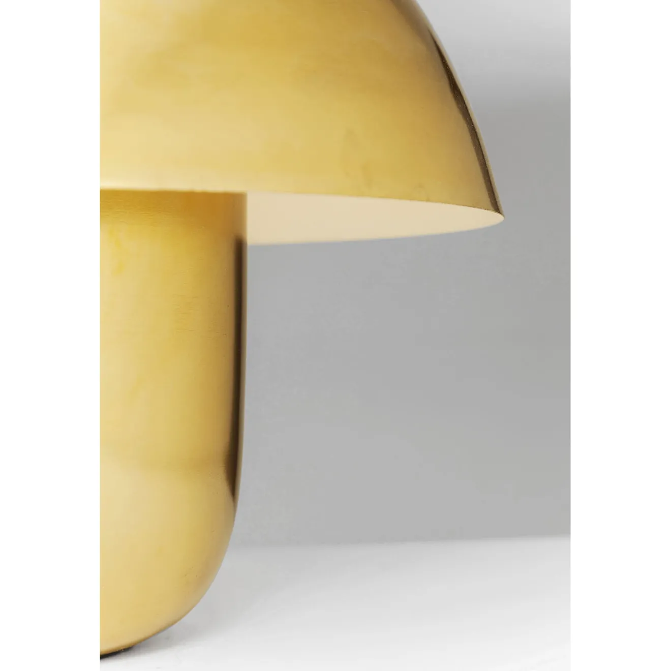 KARE Design Lampes De Table|Lampe A Poser Mushroom Laiton