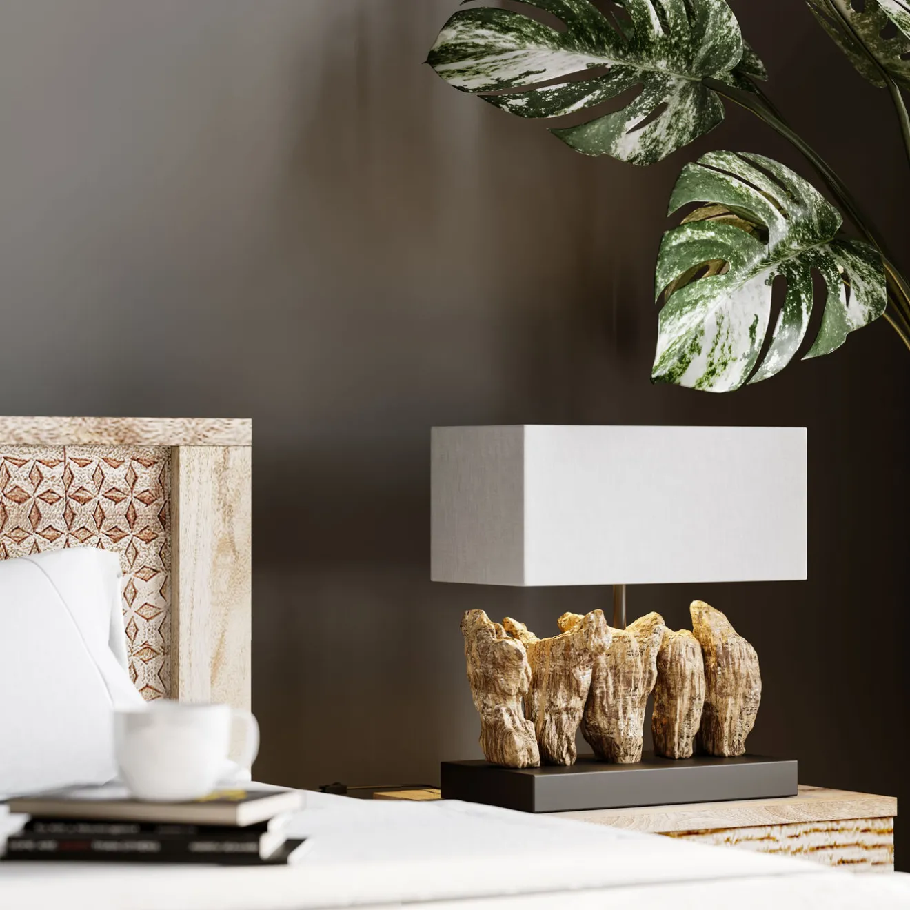 KARE Design Lampes De Table|Lampe A Poser Verticale Nature 43Cm