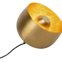 KARE Design Lampes De Sol|Lampe De Sol Apollon Smooth Dore O28Cm