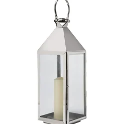 KARE Design Lanternes|Lanterne Giardino Argente (4/Set)