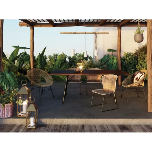 KARE Design Lanternes|Lanterne Giardino Dore (4/Set)