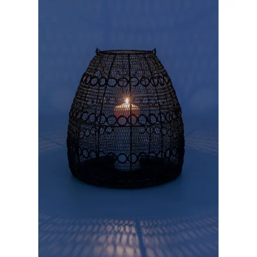 KARE Design Lanternes|Lanterne Hayat Noir 37Cm