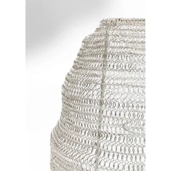 KARE Design Lanternes|Lanterne Mesh Argente O30Cm