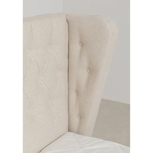 KARE Design Lits Boxspring|Lit Boxspring Benito Moon Creme 180X200