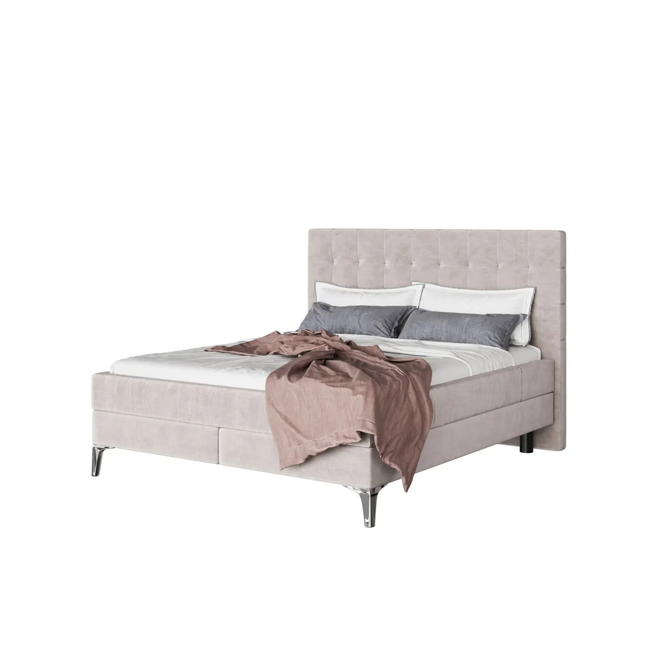 KARE Design Lits Boxspring|Lit Boxspring Benito Star Creme 160X200