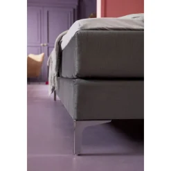 KARE Design Lits Boxspring|Lit Boxspring Benito Star Gris 160X200