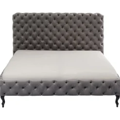 KARE Design Lits Rembourres|Lit Desire Haut Gris Argente 180X200Cm