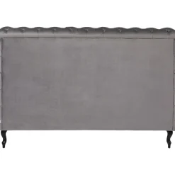 KARE Design Lits Rembourres|Lit Desire Haut Gris Argente 180X200Cm
