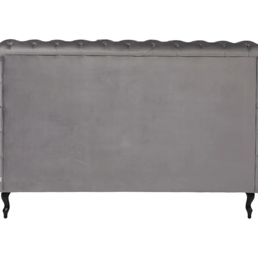 KARE Design Lits Rembourres|Lit Desire Haut Gris Argente 180X200Cm