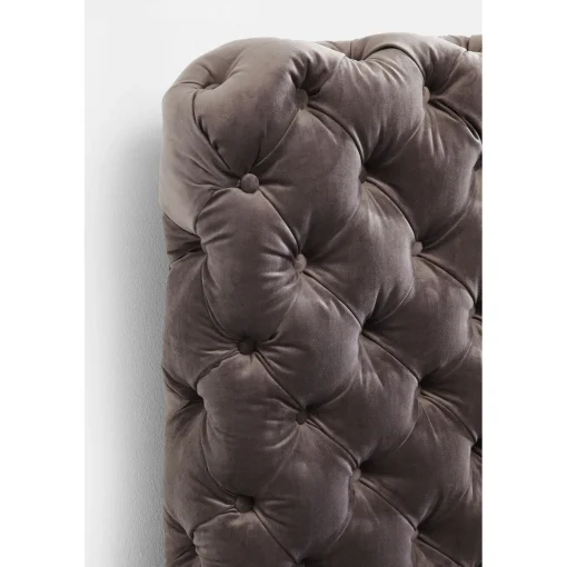 KARE Design Lits Rembourres|Lit Desire Haut Gris Argente 180X200Cm