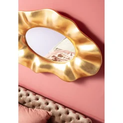 KARE Design Lits Rembourres|Lit Desire Velours Ecru 180X200Cm