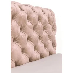 KARE Design Lits Rembourres|Lit Desire Velours Ecru 180X200Cm