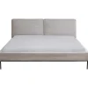 KARE Design Lits Rembourres|Lit East Side Velours Cotele Gris 180X200Cm
