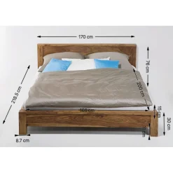 KARE Design Lits En Bois|Lit En Bois Authentico 160X200