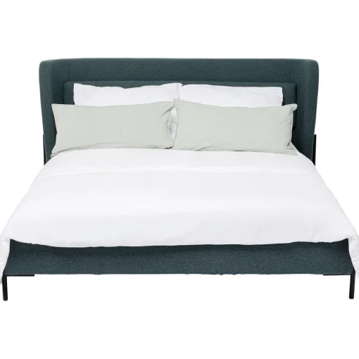 KARE Design Lits Rembourres|Lit Tivoli Vert 160X200Cm