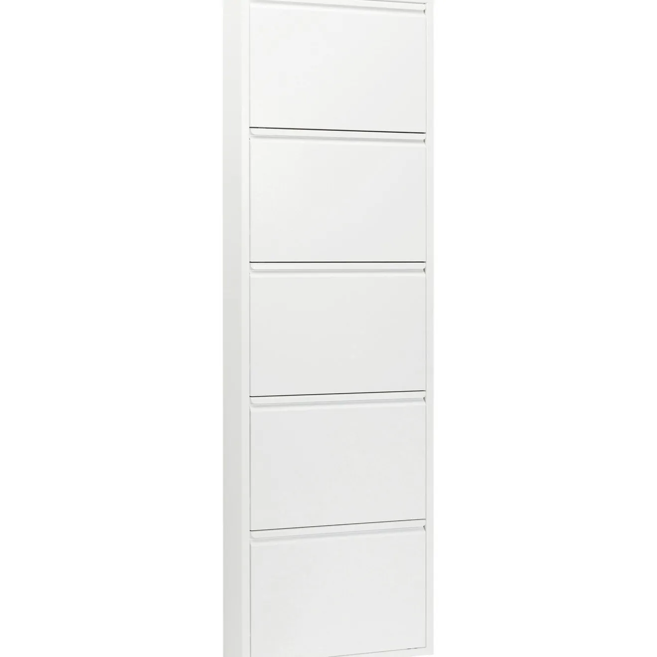 KARE Design Rangements À Chaussures Rabattables|Meuble À Chaussures Caruso 5 Blanc (Mailorder)