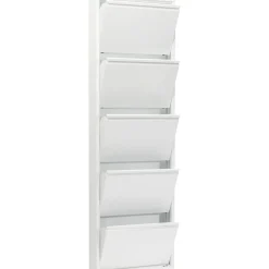 KARE Design Rangements À Chaussures Rabattables|Meuble À Chaussures Caruso 5 Blanc (Mailorder)