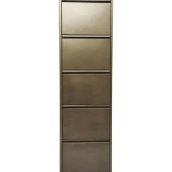 KARE Design Rangements À Chaussures Rabattables|Meuble À Chaussures Caruso 5 Bronze