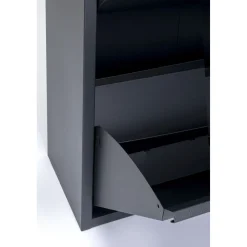 KARE Design Rangements À Chaussures Rabattables|Meuble À Chaussures Caruso 2 Double Anthracite