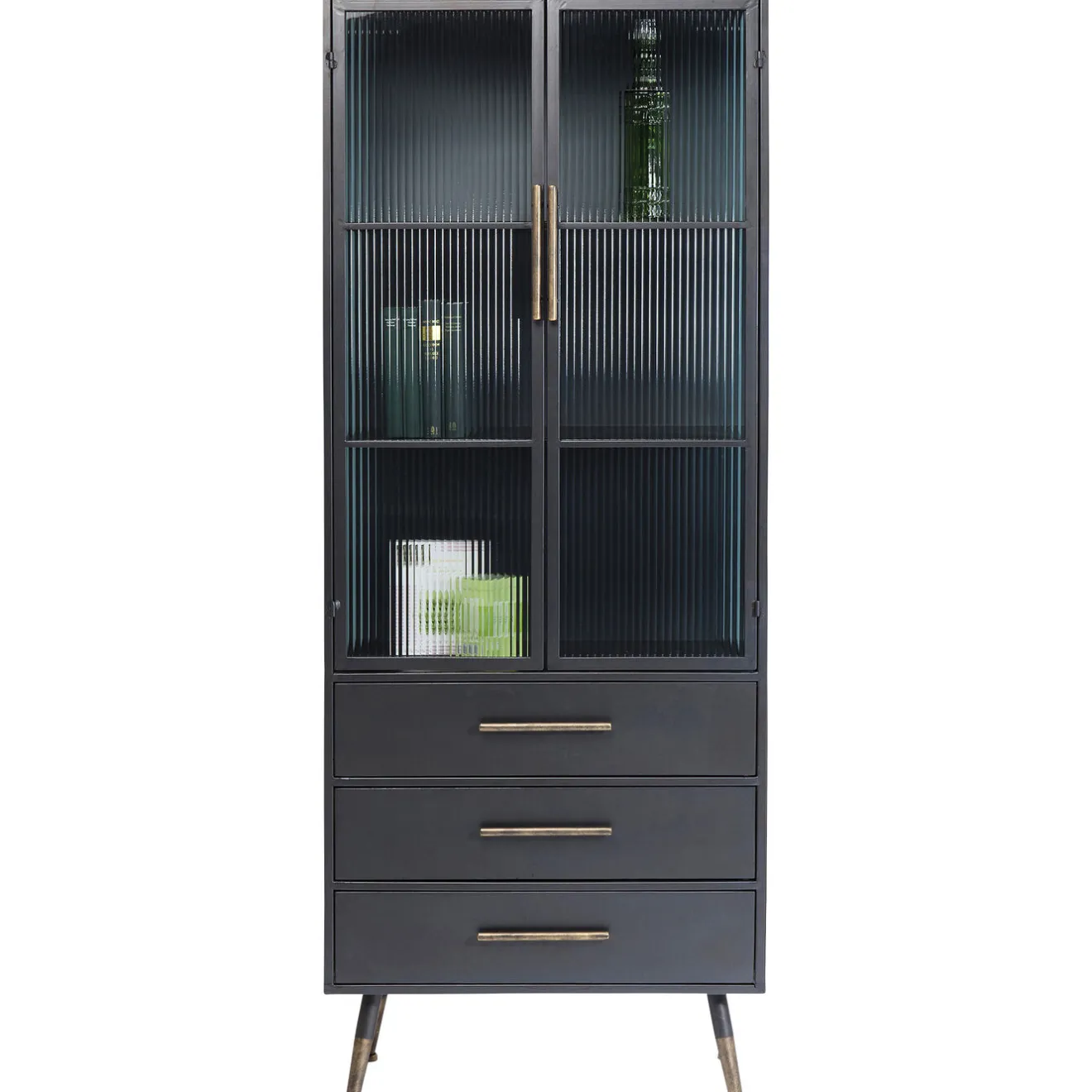 KARE Design Vitrines|Meuble Haut La Gomera 2-Portes/3-Tiroirs