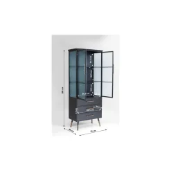 KARE Design Vitrines|Meuble Haut La Gomera 2-Portes/3-Tiroirs